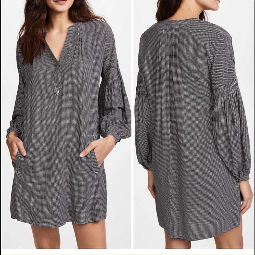 Joie Star Print Tunic Dress (L)